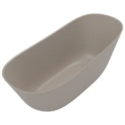 Villeroy & Boch Badewanne Theano Curved Edition 1700x750x 640mm Curved Edition freistehend Almond Q170ANH7F200VAL