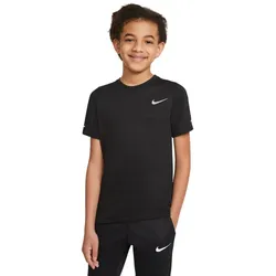 NIKE Miler Dri-FIT Trainingsshirt Kinder black M (137-147 cm)