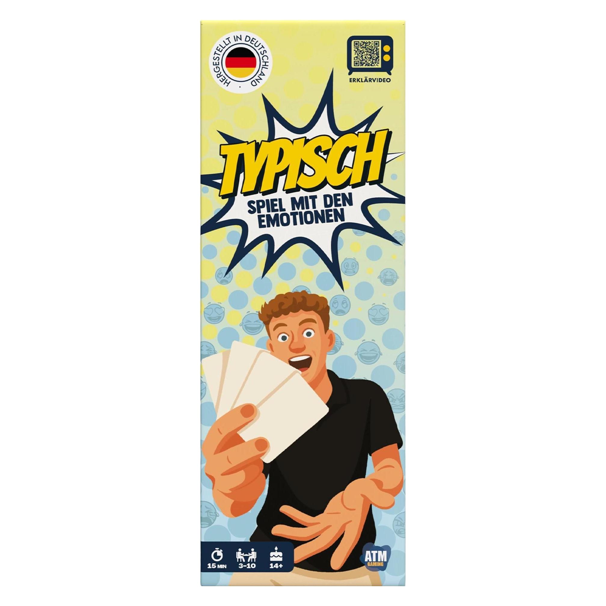 ATM Gaming Typisch - Spiel mit den Emotionen (Deutsch, 3 - 10 Spieler) (TYPSCH-ORGL)