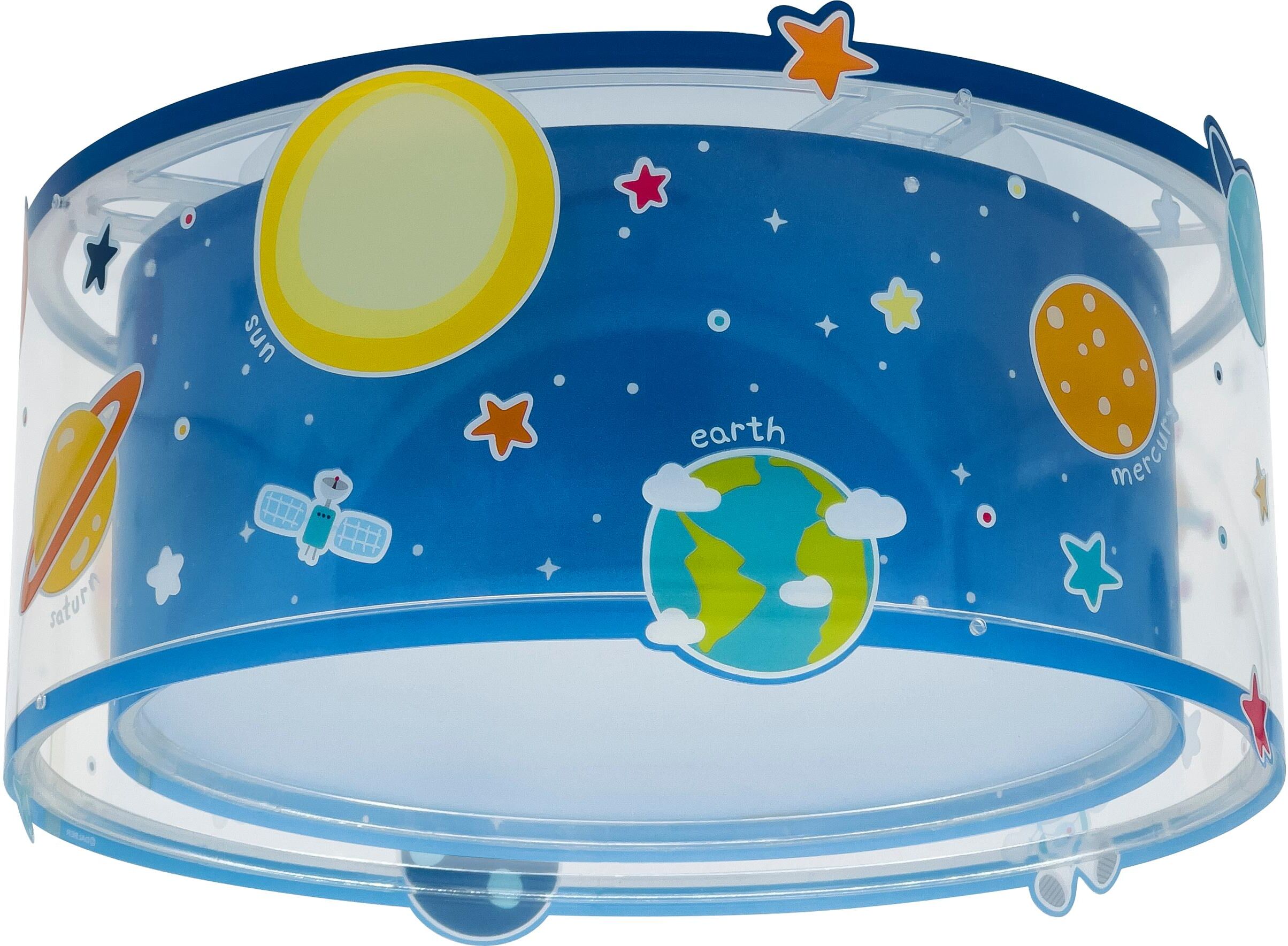 Deckenleuchte DALBER "Planets", Baby, Gr. H: 17cm, blau, Leuchten Deckenleuchte blau H: 17cm