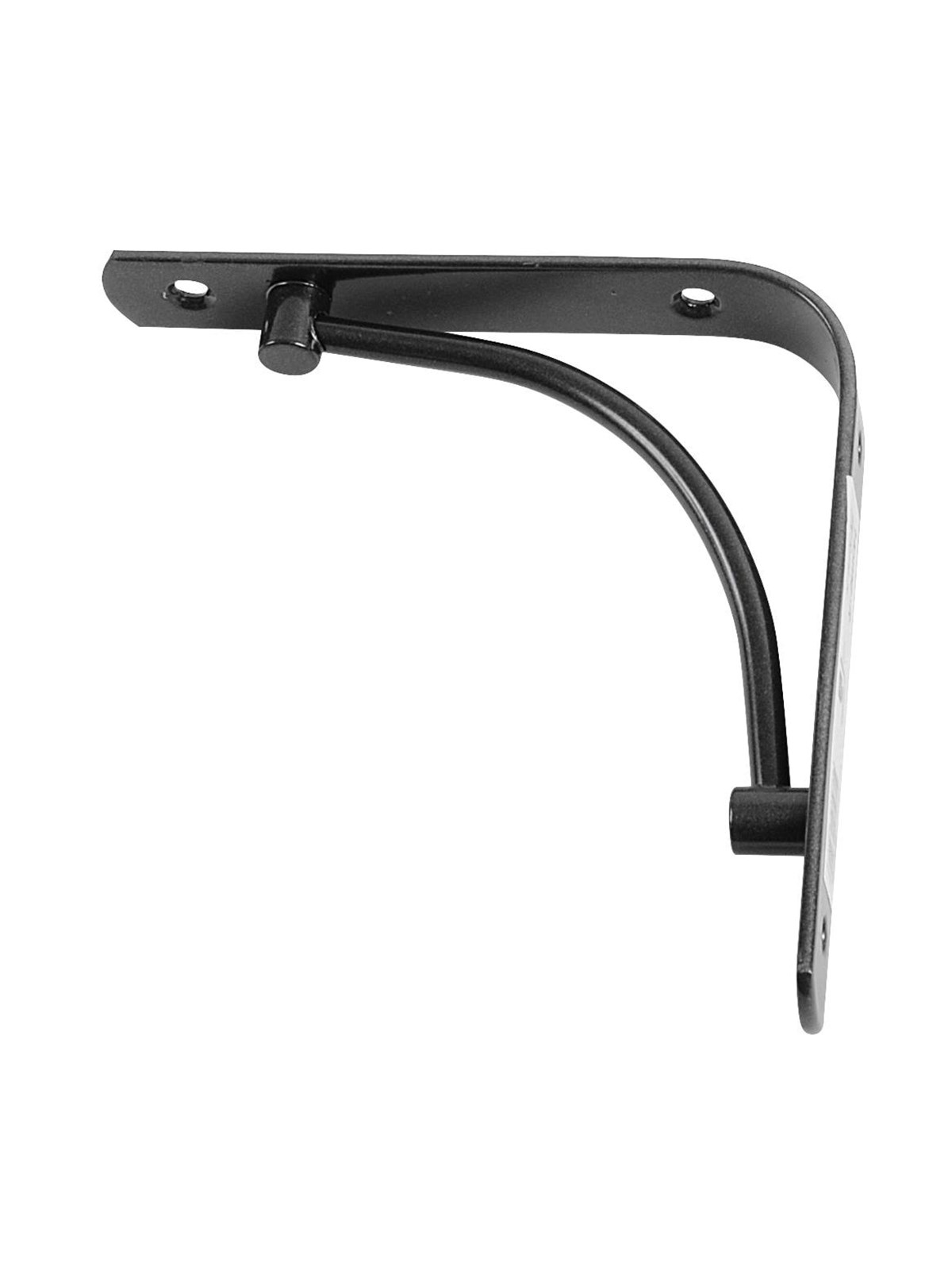 Home>it Shelf bracket Circle 125 x 125mm - anthracite