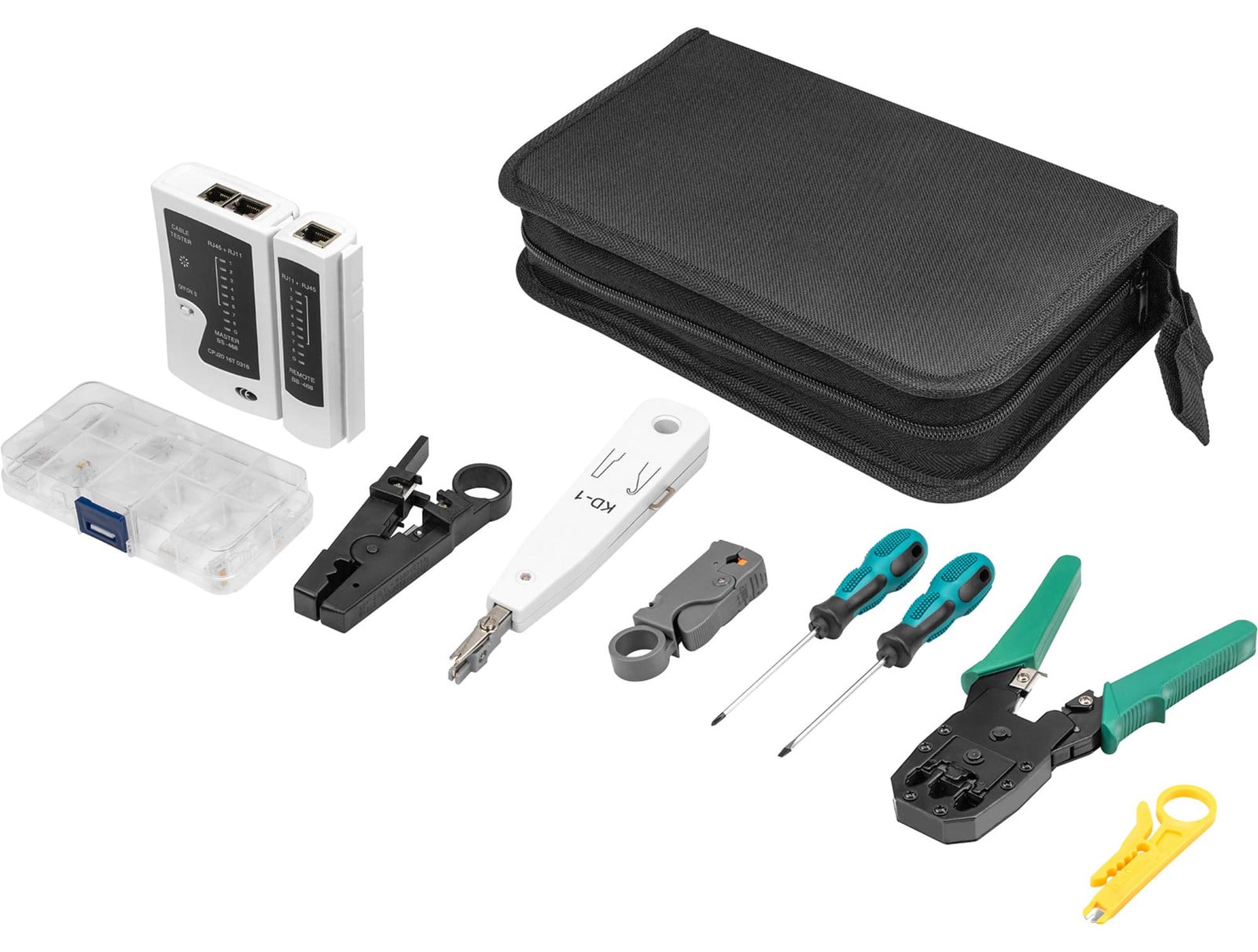 DIGITUS DN-94027 Netwerktoolset, 12-delig