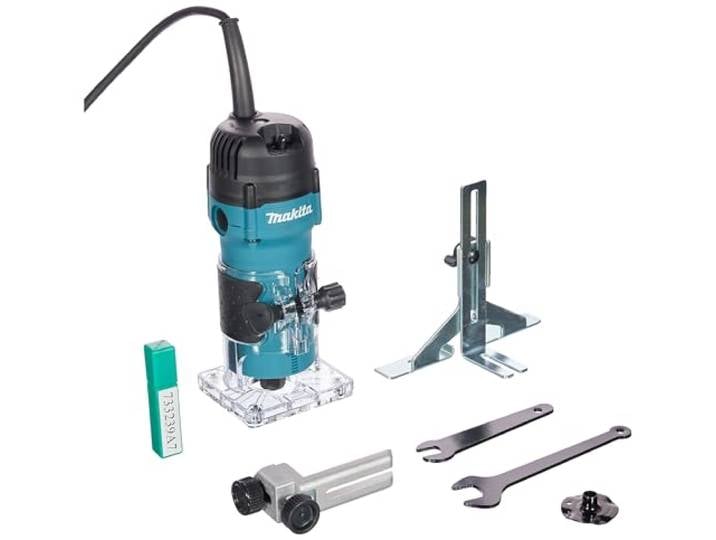 Affleureuse électrique 530 W pince Ø6 mm - MAKITA 3711