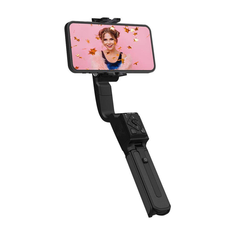 Hohem iSteady Q 4-in-1 Selfie Stick Schwarz mit 360 Grad - Rotation & Fernbedienung ISTEADY Q BLK