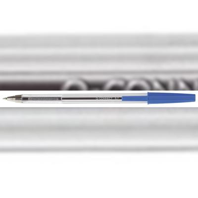 20x Q-Connect® KF34043 Einwegkugelschreiber, ca. 1mm, blau