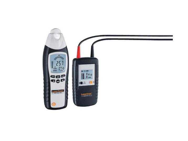 Lasermessgerät Laserliner CableTracer Pro , schwarz-weiss (schwarz, weiß), Lasermessgeräte, Lasermessgerät