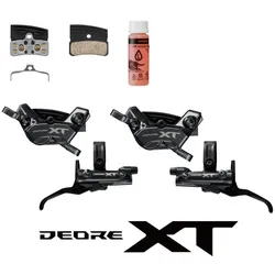 SHIMANO Scheibenbrems-Upgrade-Kit DEORE XT BL-M8200+BR-M8220