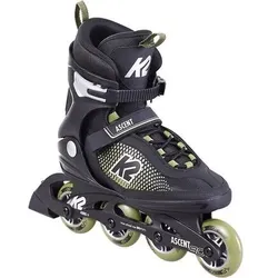 K2 Herren Inlineskates ASCENT 80, Größe 44 in Schwarz Schwarz