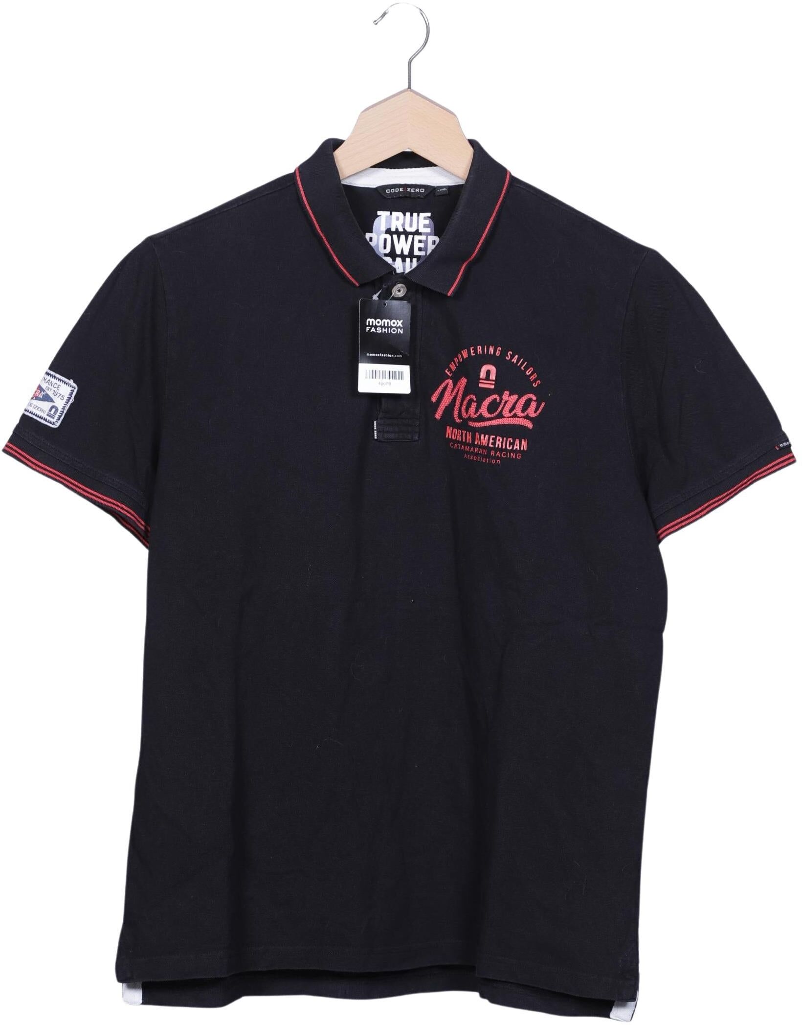 Code Zero Herren Poloshirt, Marineblau, Gr. Xxl, Baumwolle - Second Hand