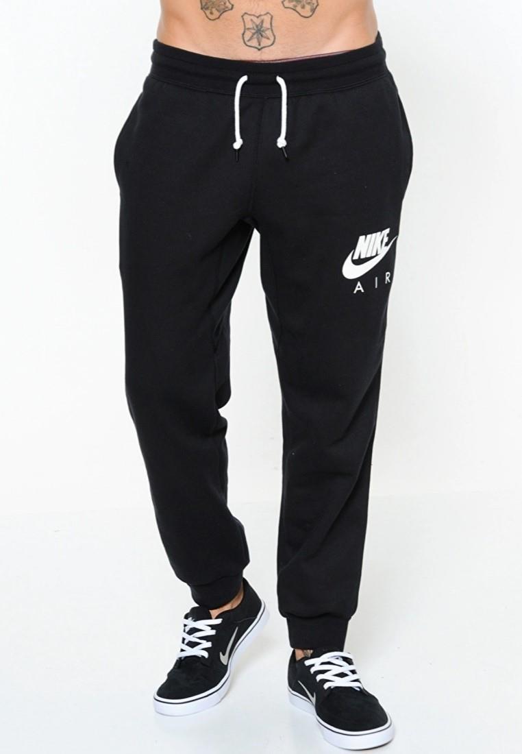Nike Air Herren-Fleece-Jogger in Schwarz
