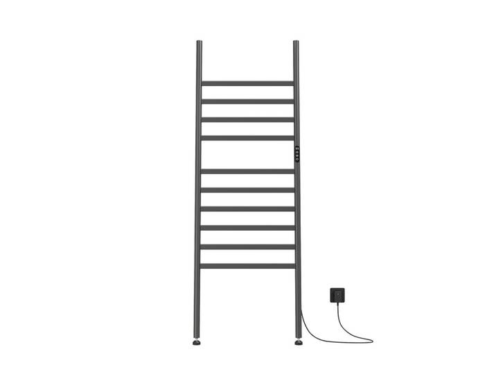 HANDTUCHHEIZKÖRPER elektrischer Tragbare Anthrazit 385 W 55/160/3,2 cm