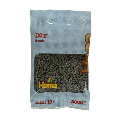 Hama 501-117 - DIY Bügelperlen Mini 10+, ca. 2000 Stück, Graubraun