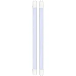 2er Set SMD LED 22W Röhren Leuchtmittel T8 G13 neutralweiß 2000 Lumen 4000K Leuchte Länge 150 cm