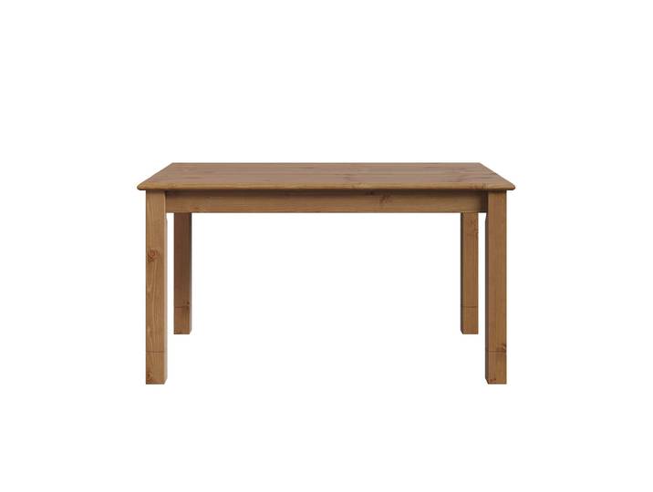 Esstisch GOODPRODUCT Rauna , beige (natur), B:140cm H:75cm T:80cm, Tische, Esstisch, Aus massiver Kiefer