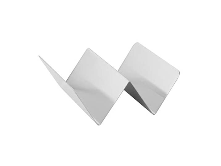 NISBETS CK912 Taco Houder Roestvrijstaal, 135 mm x 114 mm x 55 mm