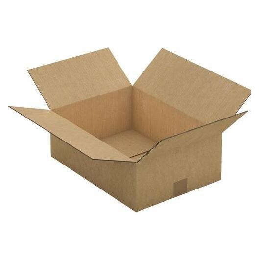Rajapack Raja Versandkarton 2-wellig Pappe 310 (B) x 150 (T) x 430 (H) mm Braun (15 Stk.) (CAD13C)