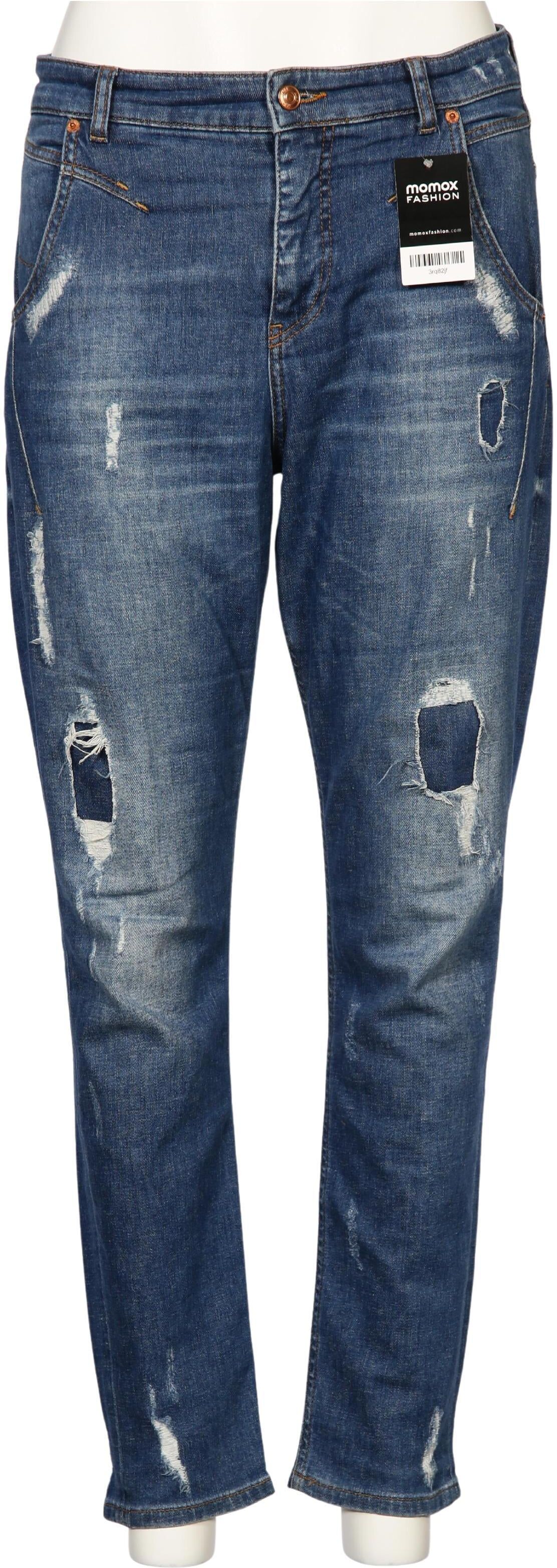 MAC Damen Jeans, Blau, Gr. W36, Elasthan / Hanf - Second Hand