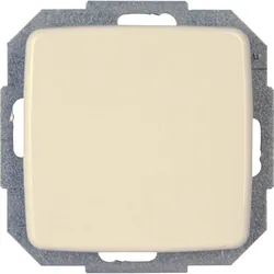 Kopp 585701084 RIVO - Kreuzschalter, Farbe: cremeweiß