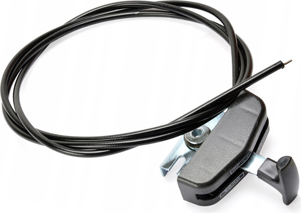 perfektGarten Universele metalen Bowdenkabel met gashendel en hefboom voor gazonmaaiers en tractoren, 185 cm