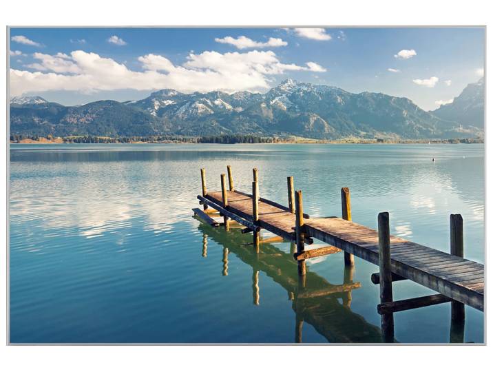 Bild mit Rahmen Langer Steg image LAND