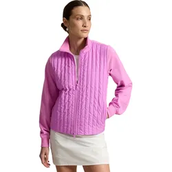 RALPH LAUREN Pullover Knit Full-Zip, lila