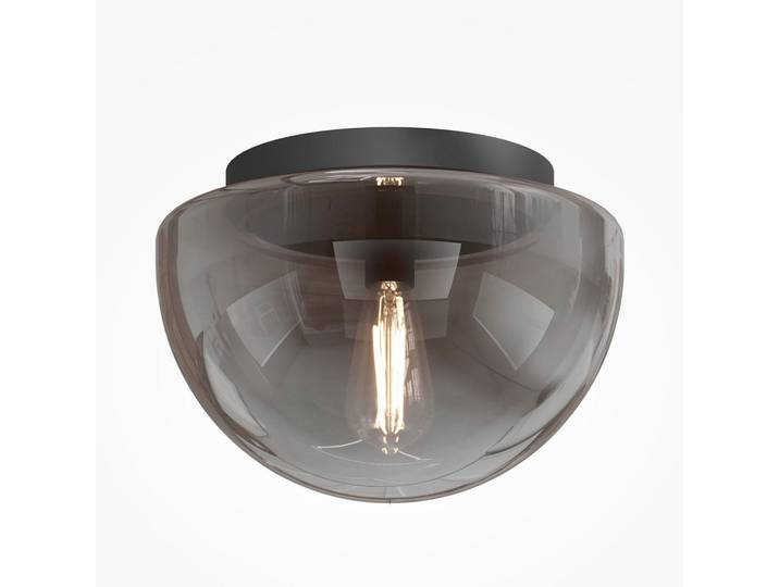 Maytoni Deckenleuchte, Schwarz, Metall, 22 cm, CE, gleichmäßige Lichtverteilung, Lampen & Leuchten, Innenbeleuchtung, Deckenleuchten, Deckenleuchten