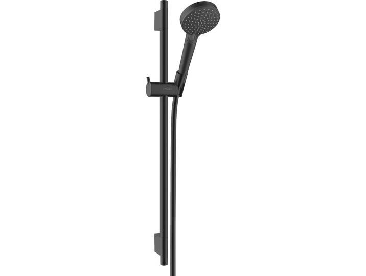 Ensemble de douche hansgrohe Vernis Blend\, 100 Vario EcoSmart\, avec barre de douche S Puro de 65 cm\, finition noir mat