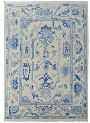 Feizy Rugs Feizy Karina Hand Knotted Floral & Botanical Transitional Area Rug