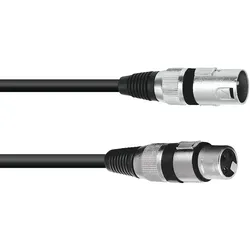 Omnitronic 3022050N Audio-Kabel 5 m XLR (3-pin) Schwarz