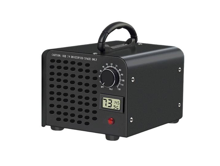 Générateur d'ozone 60000 mgendo, machines à ozone avec affichage pour usage domestique et commercial, voiture, sous-sol, bureaux, fumée et chambre pour animaux de compagnie