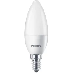 4x Philips, Leuchtmittel, LED Kerzenlampe (E14, 470 lm, 1x)