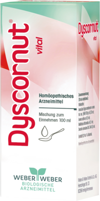 WEBER & WEBER GmbH DYSCORNUT vital Mischung 100 ml 03480466