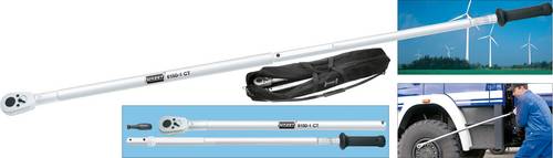 Hazet System 6000 CT 6150-1CT Drehmomentschlüssel mit Umschaltknarre 3/4" (20 mm) 400 - 1000 Nm