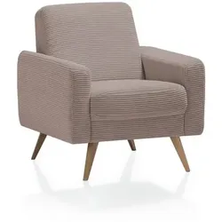 Exxpo by Gala Sessel Samso Cord Braun Cappuccino