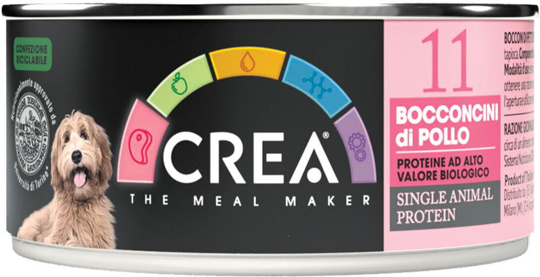 Crea Dog Lattina Petto di Pollo 90G