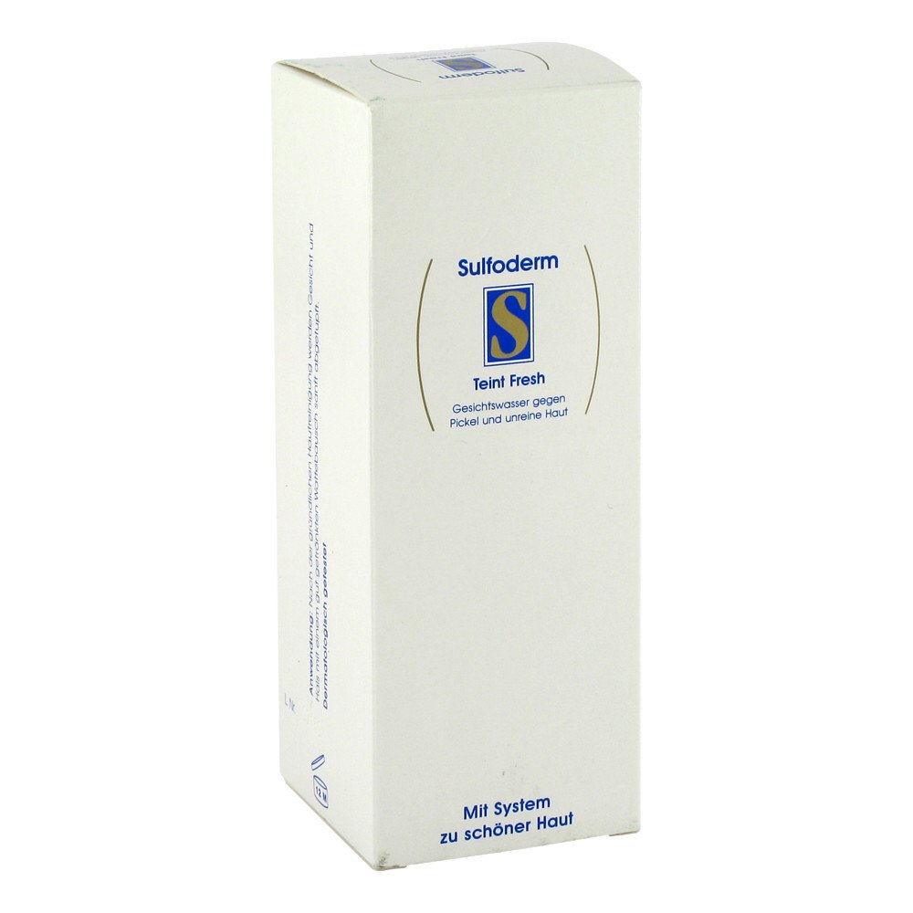 ECOS Vertriebs GmbH Sulfoderm S Teint Fresh Gesichtswasser 01900450