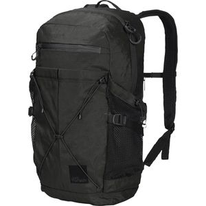 Jack-Wolfskin Rucksack Wandermood Pack 20 2020261, 46 cm, mit Laptopfach, schwarz, Nylon, wasserabweisend, 20 Liter