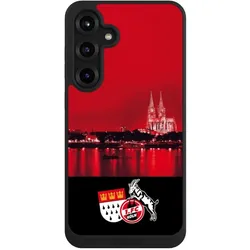 Nivocase Handyhülle für Samsung Galaxy S25+ Hülle NIVOpure Case Schwarz 1. FC Köln Offizielles (Samsung Galaxy S25+), Smartphone Hülle, Schwarz