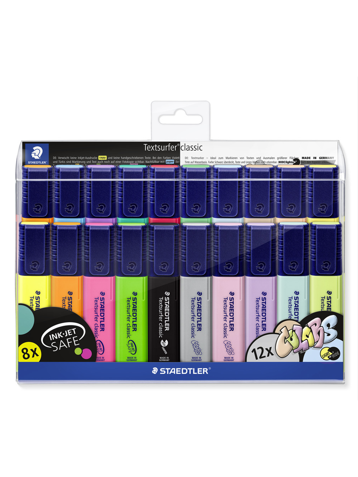 Staedtler Highlighter Textsurf.cl.20pc wallet