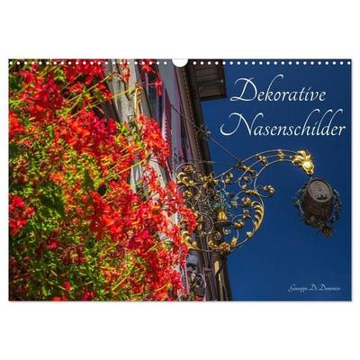 Dekorative Nasenschilder (Wandkalender 2027 DIN A3 quer), CALVENDO Monatskalender
