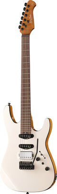 Harley Benton Fusion-IV HSS RW WM White Metallic Hochglanz