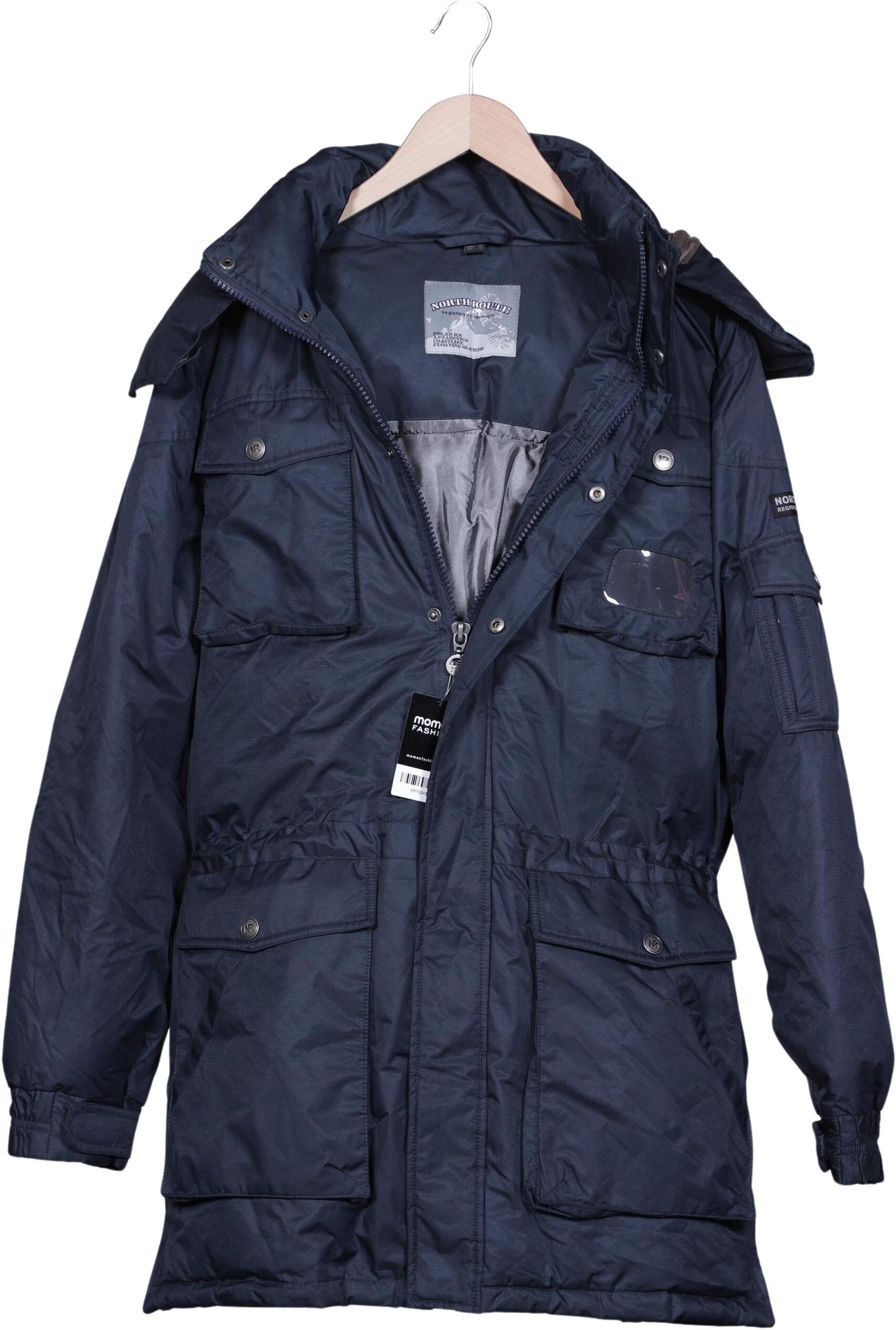 north sails Herren Jacke, Marineblau, Gr. M, Synthetik - Second Hand