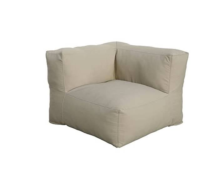 RED DECO Ecksessel, grau, one Size