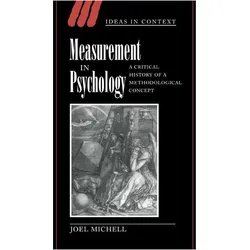 Measurement in Psychology, Sachbücher von Quentin Skinner, Lorraine Daston, Joel Michell