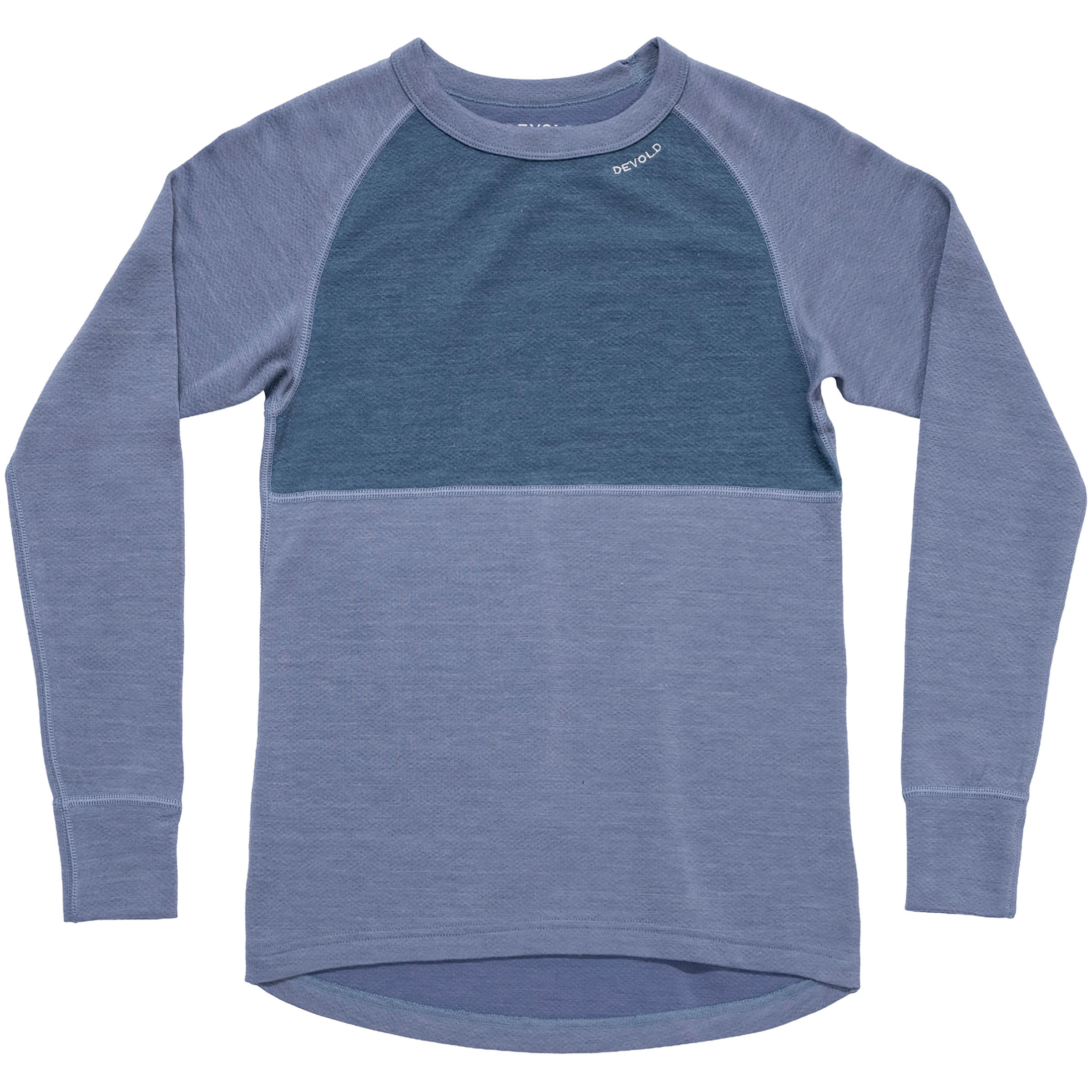 Devold Expedition Merino Silk Damen Longsleeves Merino blau Größe L Trekking Hautfreundlich Merinowolle