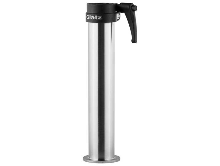 Glatz Standrohr, Silberfarben, Metall, 5.5 cm, Sonnenschutz, Sonnenschirmständer