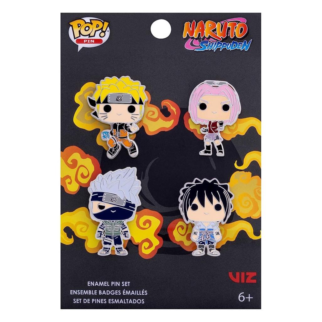 Funko NARUTO - 4pk Pin Set - Team 7 (218727)