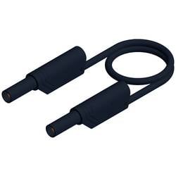 Hirschmann Test & Measurement MLS WS 200/2,5 sw Sicherheits-Messleitung Lamellenstecker 4 mm Lamellenstecker 4 mm 2.00 m Schwarz 1 St. 934089100