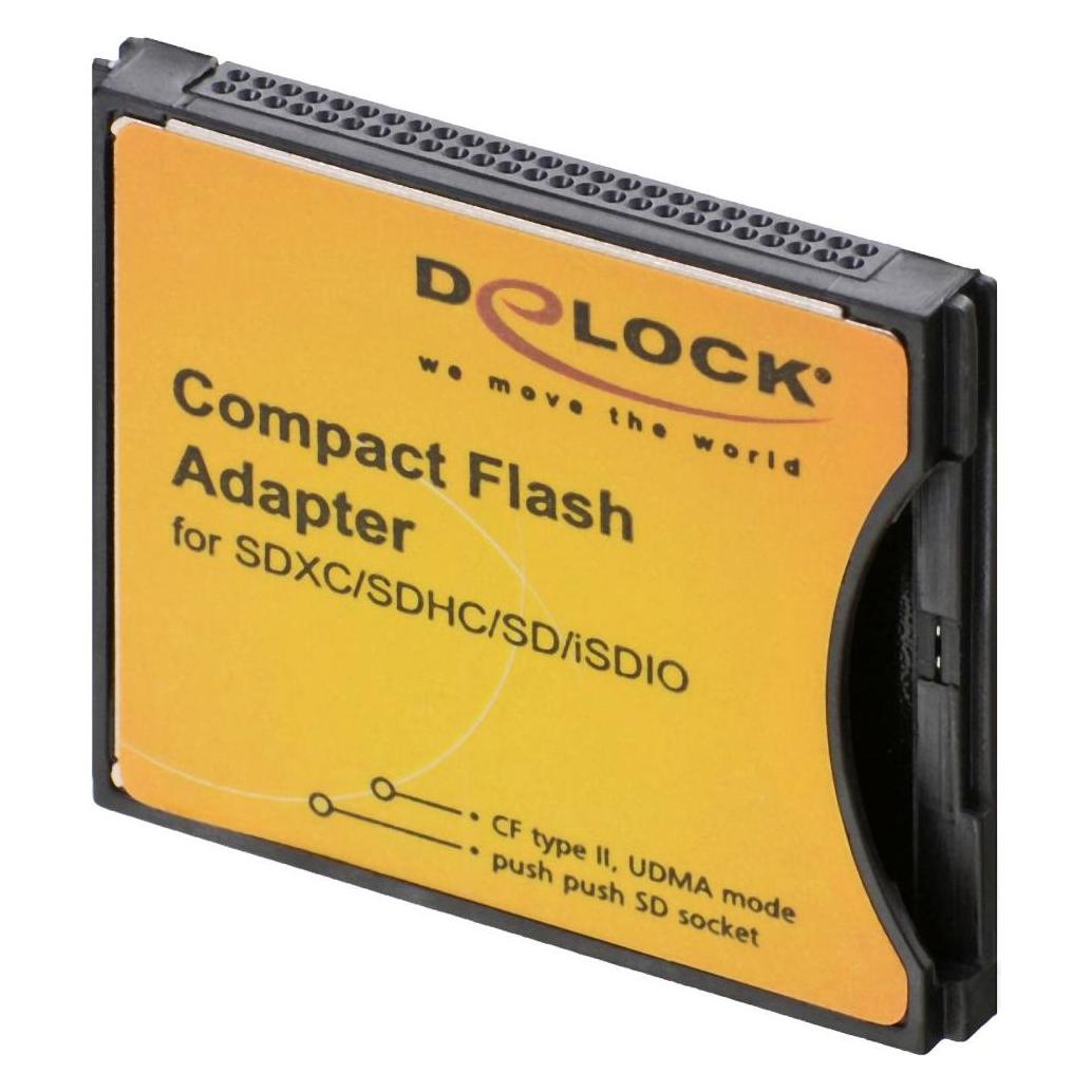 Delock Adapter SD - CF II (61796)