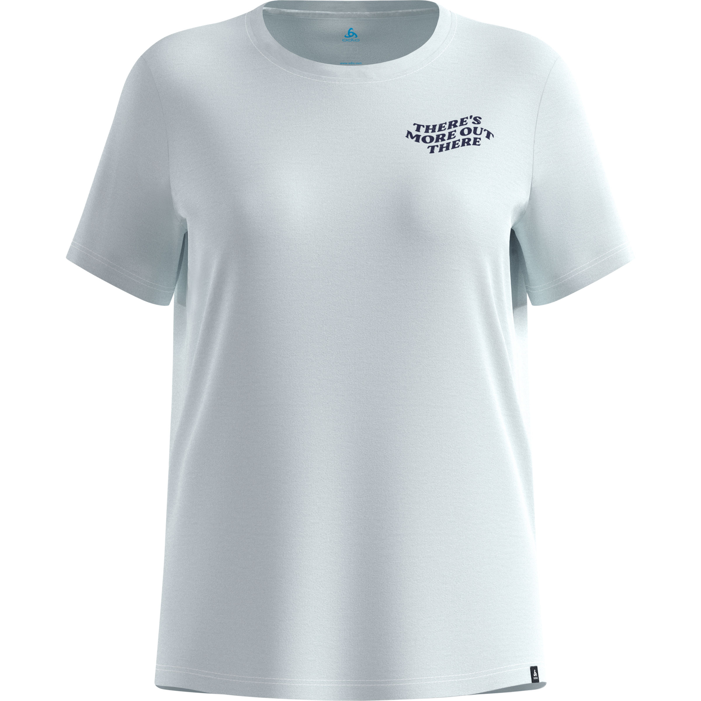 Odlo There's More Out There Damen T-Shirts grau Größe L Lifestyle Hautfreundlich